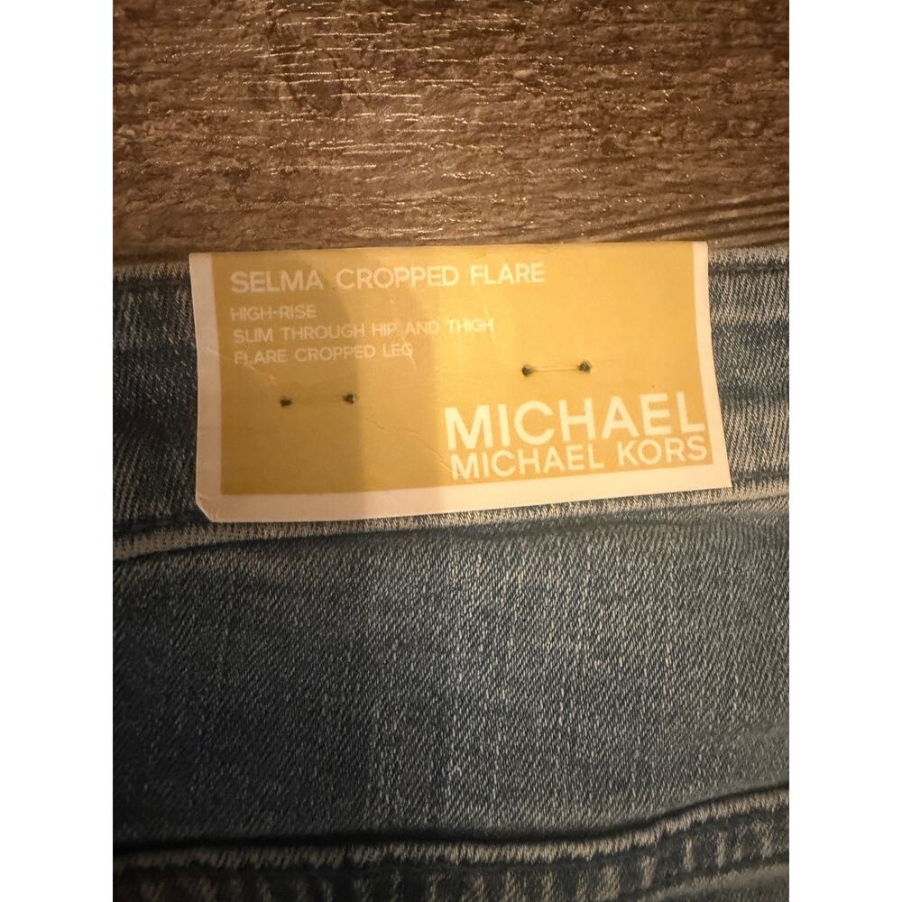 Michael Kors Selma Cropped Flare Jeans Size 22W New With TAG - Picture 7 of 10